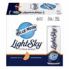 Blue Moon LightSky Beer, Citrus Wheat 6/12 oz slim cans