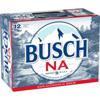 Busch Non Alcoholic Beer, 12/12 oz cans