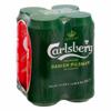 Carlsberg Lager Beer 4/16.9 oz cans