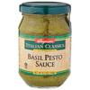 Wegmans Italian Classics Basil Pesto Sauce