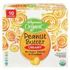 Wegmans Organic Creamy Peanut Butter Squeeze Pouch Box, FAMILY PACK