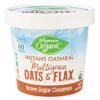 Wegmans Organic Multigrain Oats & Flax Instant Oatmeal, Brown Sugar Cinnamon