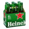 Heineken Lager Beer  6/12 oz bottles