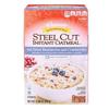 Wegmans Steel Cut Instant Oatmeal with Dried Buleberries and Cranberries, 8 Packets