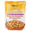 Wegmans Steamables Seasoned Whole Grain Brown Rice, Quinoa & Lentils