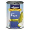 Wegmans Sliced Pears in Pear Juice