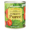 Wegmans Tomato Puree