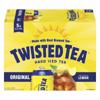 Twisted Tea Hard Iced Tea, Original, Lemon 12/12 oz cans