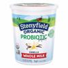 Stonyfield Yogurt, Probiotic, Whole Milk, Vanilla