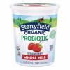 Stonyfield Organic Yogurt, Whole Milk, Organic, Probiotic, Strawberry
