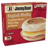 JIMMY DEAN Canadian Bacon, Whole Cracked Egg & Cheese English Muffin Sandwiches, 4 Count (Frozen)