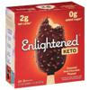 Enlightened Keto Ice Cream Bars, Caramel Dark Chocolate Peanut, 4 Pack