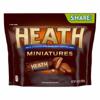 Heath Toffee Bar, Milk Chocolate, English, Share Pack, Miniatures