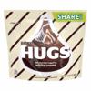 Hershey's Hugs Candy, Milk Chocolate, Hugged by White Creme, Share Pack