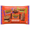 Reese's Peanut Butter Candy, Assorted, Snack Size Shapes
