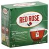 Red Rose Black Tea, Full Flavored, Naturally Decaffeinated, Bags