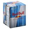 Red Bull Energy Drink, Sugarfree, 4 Pack