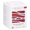 Rishi Black Tea, Organic, English Breakfast, Sachets