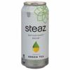 Steaz Brew Green Tea, Zero Calorie, Half & Half Flavored, Organic, Antioxidant Brew