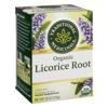 Traditional Medicinals Herbal Supplement, Organic, Licorice Root, Caffeine Free, Tea Bags
