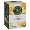 Traditional Medicinals Herbal Supplement, Organic, Ginger, Tea Bags