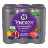 V8 +Energy Juice Drink, Pomegranate Blueberry, 6 Pack