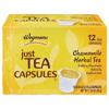 Wegmans Just Tea Tea, Chamomile, Herbal, Capsules