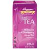 Wegmans Just Tea Tea Bags, Hibiscus with Elderberry, Herbal