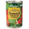 Wegmans Steam Peeled Stewed Tomatoes with Onion, Green Pepper & Garlic