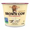 Brown Cow® Cream Top Yogurt, Whole Milk, Vanilla