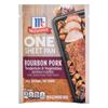 McCormick®  One Sheet Pan Seasoning Mix, Bourbon Pork Tenderloin & Vegetables