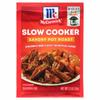 McCormick® Slow Cooker Slow Cooker Savory Pot Roast Seasoning Mix