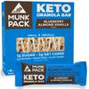 Munk Pack Keto Granola Bar, Blueberry Vanilla Almond