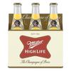 Miller High Life Beer 6/12 oz bottles