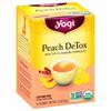 Yogi Tea Herbal Supplement, Caffeine Free, Peach DeTox, Tea Bags