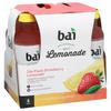 Bai Lemonade, Sao Paulo Strawberry, 6 Pack