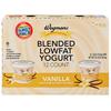 Wegmans Lowfat Blended Vanilla Yogurt, 12 PACK, FAMILY PACK