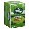 Green Mountain Coffee K-Cup Pods Coffee, 100% Arabica, Light Roast, Breakfast Blend, Decaf