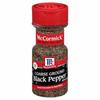McCormick®  Black Pepper, Coarse Ground