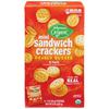Wegmans Organic Peanut Butter Mini Sandwich Crackers, 8 Pack
