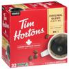 Tim Hortons Coffee, Medium Roast, Original Blend, Pods
