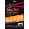 Cracker Barrel - Lactalis Cracker Barrel Extra Sharp Yellow Cheddar Cheese Sticks, 10 ct / 7.5 oz