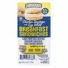 3 Bridges Breakfast Sandwiches, Chicken Sausage with Egg White