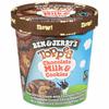 Ben & Jerry's Ice Cream, Chocolate Milk & Cookies, Topped