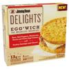Jimmy Dean Delights Ham, Peppers, Mushroom Egg'wich, 4 Count