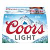 Coors Light Beer 18/12 oz bottles