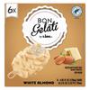 Bon Gelati frozen dairy dessert bars, white almond