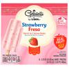 Gelatelli frozen strawberry fruit & cream bars