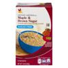 Stop & Shop Instant Oatmeal Maple Brown Sugar Sugar Free - 8 ct
