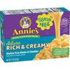 Annie's Deluxe Mac & Cheese - Rice Pasta & Extra Cheesy Cheddar Sauce (Gluten-Free)